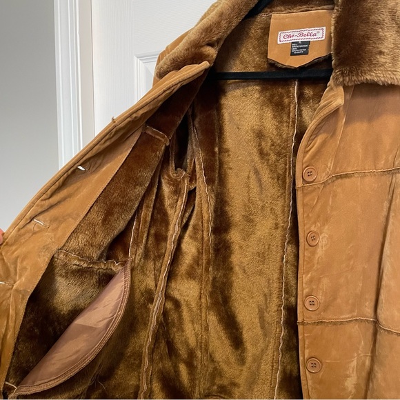 Vintage Faux Fur Shearling Jacket - Picture 3 of 4